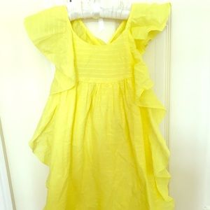 Girls Yellow Sundress